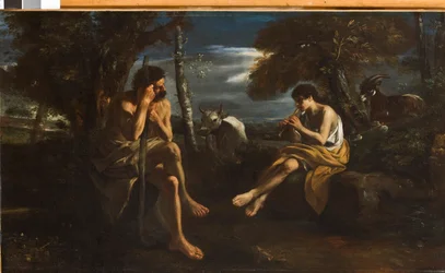 Mercury laittaa Argusin uneen, n. 1645-1655