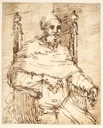 Paavi Julius II:n muotokuva Rafaelin mukaan