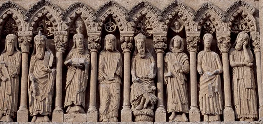 Espanja, Kastilia ja Leon, Santa Marian katedraali, Friisi Vanhan testamentin hahmoilla