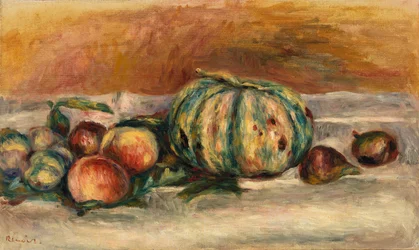 Asetelma melonin kanssa (Nature morte au melon)