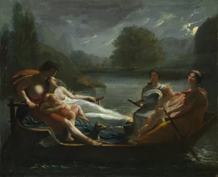 Unelma onnesta, vuoden 1819 jälkeen (öljy kankaalle)