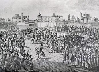 Ranskalaisten voittoisa tulo Varsovaan, 28. marraskuuta 1806