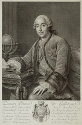 Prinssi Dmitri Mihailovitš Golitsynin muotokuva 1721-1793, 1762