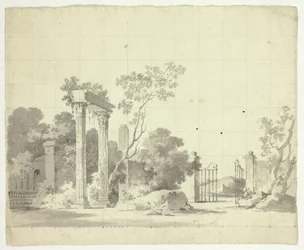 Näkymä Versaillesin puistoon: Versailles