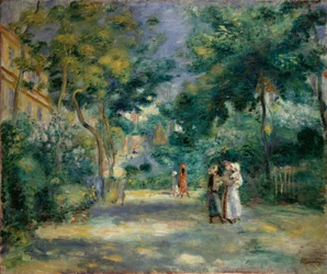 Puutarha Montmartressa, 1890-1899