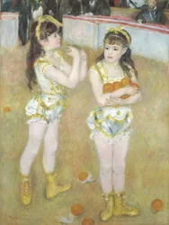 Akrobaatit Cirque Fernando, Francisca ja Angelina Wartenberg, 1879