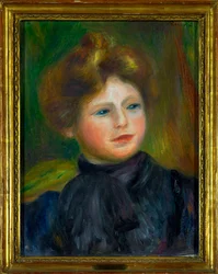 Pierre Auguste Renoirin (1841-1919) maalaus naisesta 1916, koko 0,35 x 0,27 m Pariisin Louvre-museo Pakollinen maininta: Lahjoitus Helene ja Victor Lyon