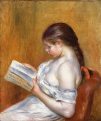 Lukeminen; La Lecture, 1888