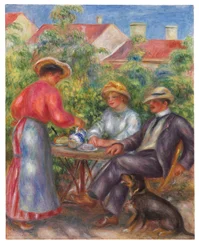 Kuppi teetä tai puutarha, n. 1906-07