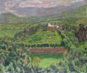 Chateau dUriage, 1918 (öljy pahville)
