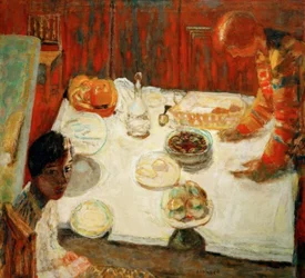 Valkoinen pöytäliina