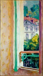 Avoin ikkuna Pierre Bonnardin (1867-1947) Milanon Uriage Paintingissa, Jesi Collection