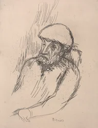 Renoirin muotokuva, n. 1916 (etsaus)