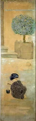 Lapsi hiekkalinnan kanssa tai Lapsi sangon kanssa, 1894