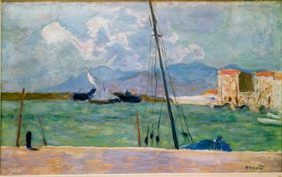 Pierre Bonnardin latinalainen purjemaalaus (1867-1947) 1917 Pariisi, Bernheim-Jeune Collection