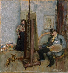 Maalarin studio