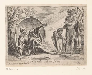 Aleksanteri Suuri ja Diogenes