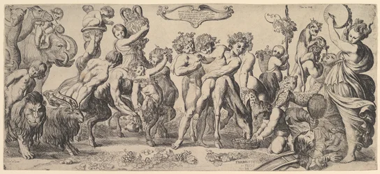 Bacchuksen voitto, 1600-luku.