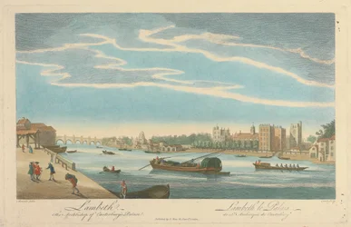 Lambeth. Canterburyn palatsin arkkipiispa