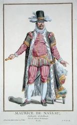 Nassaun prinssi Maurice (1567-1625) Hollannin tasavallan Stadholder 
