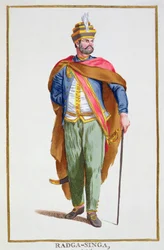 Raja-Singa, Ceylonin kuningas, teoksesta 