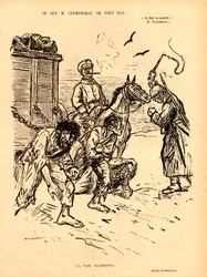 Kuvitus lehteen "Le Rire Rouge "