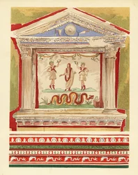 Kotilararium Vettiusten talossa, Pompeji