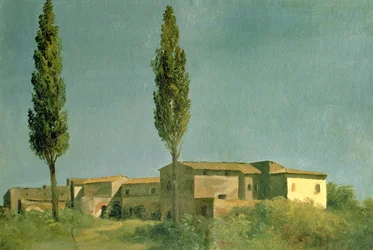 Villa Farnesessa: The Two Poplars, n. 1777 (öljy kortille)