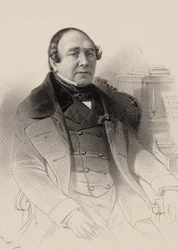 Oopperalaulaja Louis Antoine Eléonore Ponchardin muotokuva 1787-1866, 1850.