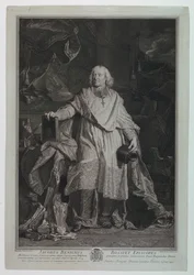 Kardinaali Jacques Benigne Bossuetin (1627-1704) muotokuva