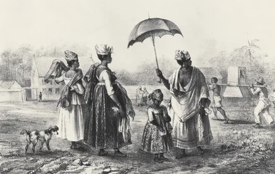 Slave Traders with Children, 