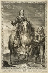 Oliver Cromwellin ratsastusmuotokuva