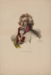 Charles-Josephin muotokuva, prinssi de Ligne 1735-1814, 1825