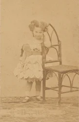 Maalaismainen tuoli, 1860-luku.