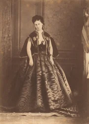 Moiré-mekko, 1860-luku.