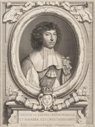 Ludvig XIV:n muotokuva, 1650-1702.