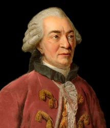 Muotokuva Georges-Louis Leclercistä, Buffonin kreivistä (1707-1788), ranskalaisesta luonnontutkijasta, matemaatikosta, kosmologista ja ensyklopedististä, Pierre Michel Alixin kaiverrus