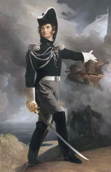 Kenraali Louis Duverger, markiisi de La Rochejaquelein 1777-1815, noin 1819.