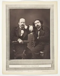 Émile Erckmann (ranskalainen kirjailija, 1822-1899) ja Alexandre Chatrian (ranskalainen kirjailija, 1826-1890)