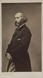 Muotokuva säveltäjä Félicien Davidista 1810-1876, 1876.