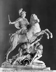 Alexander Victorious, vuoden 1683 jälkeen (ks. myös 280146) (marmori)