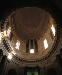 Barokkiarkkitehtuuri: Vanhan Chariten kappeli (1679 - 1707), Marseillen luostari, arkkitehti Pierre Puget (1622 - 1694). Sisäinen näkymä. Marseille, Bouches du Rhone (Bouches-du-Rhone) (13).