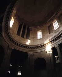 Barokkiarkkitehtuuri: Vanhan Chariten kappeli (1679 - 1707), Marseillen luostari, arkkitehti Pierre Puget (1622 - 1694). Sisäinen näkymä. Marseille, Bouches du Rhone (Bouches-du-Rhone) (13).