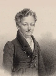 Pianisti ja säveltäjä Sigismund Thalbergin muotokuva 1812-1871, 1826.