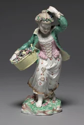 Autumn, valmistaja Bristol Porcelain Factory, n. 1775