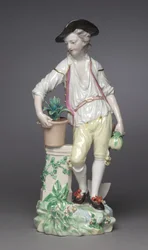Maa, valmistaja Derby Porcelain Factory