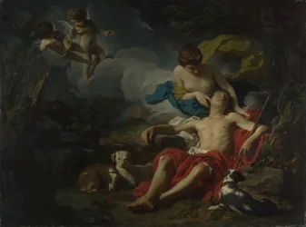 Diana ja Endymion, n. 1745 (öljy kankaalle)