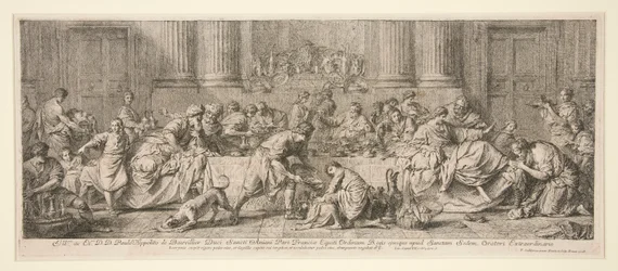 La Madeleine aux pieds de J?sus (juhla Simon fariseuksen talossa)