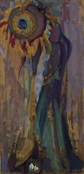 Kuoleva auringonkukka I, 1908.