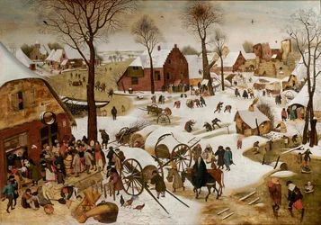 Väestönlaskenta Betlehemissä, 1600-luvun alku